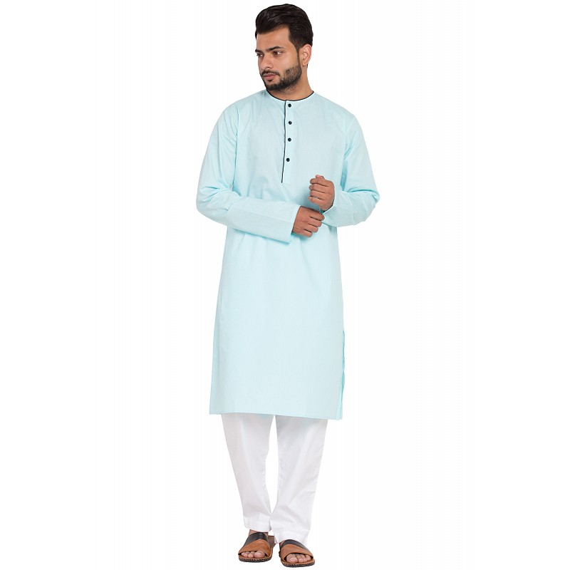 Kurta pajama on sale round neck